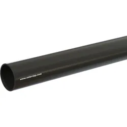 PVC-Rohr 50mm Aussendurchmesser schwarz PN10 1m lang PVC-U – 10 bar