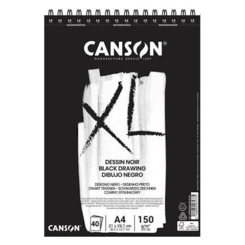 Canson Zeichenblock Black Draw (A4) (400039086)