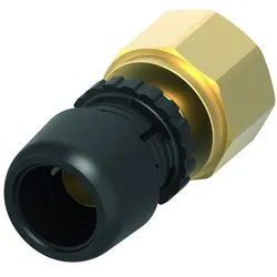 TECE, Rohrverbindungstechnik, TECElogo-Ax Übergangsmuffe Dimension 32 x Rp 1", Siliziumbronze