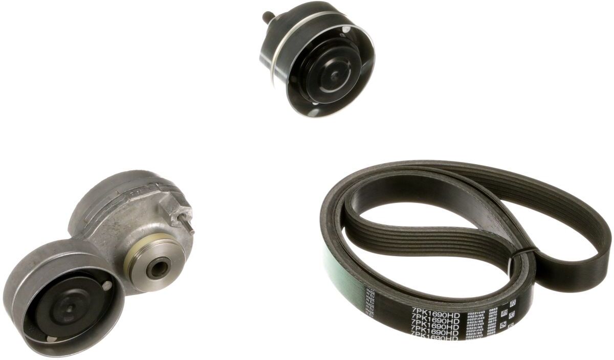 Gates Set di cinghie Poly-V K017PK1690HD