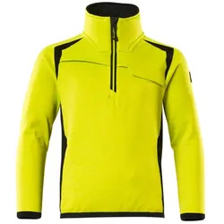 MASCOT Fleecepullover für Kinder ACCELERATE SAFE Hi-vis Gelb / Schwarz 152 - 19903-316-1709-152 - Hi-vis Gelb / Schwarz
