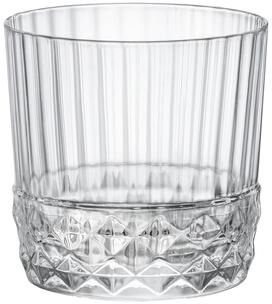 Rocco Bormioli Bormioli Rocco America '20s 10.25 oz. On The Rocks Glasses, Set of 4