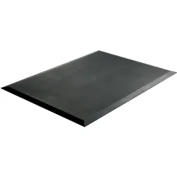 Arbeitsplatzmatte Flachnoppe 90x65x1,3cm anthrazit SZAGATO Anti Ermüdungsmatte Steharbeitsplatz Gummi Meterware Anti Ermüdungsmatten