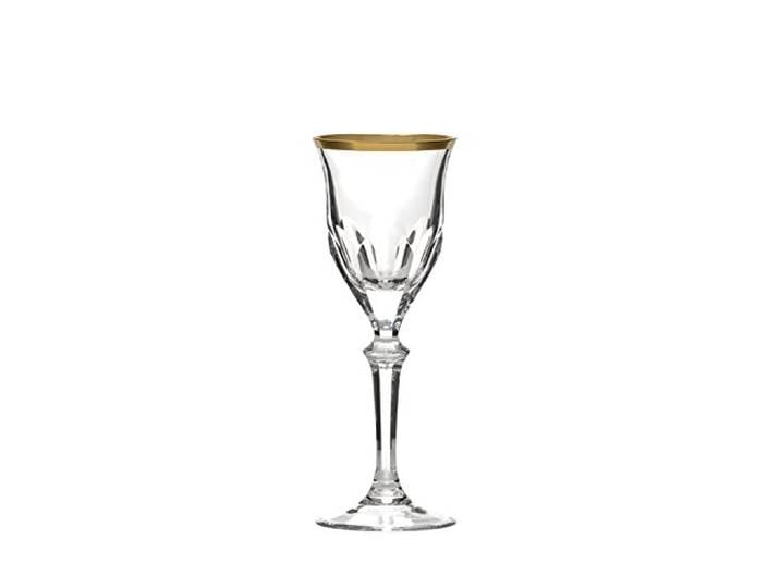 ARNSTADT KRISTALL Weinglas Palais Gold (23,5 cm) Kristallglas mundgeblasen · von Hand geschliffen · Handmade in Germany · inkl. 24 Karat Goldrand