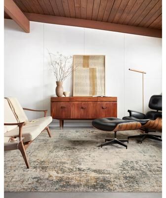 Alexander Home Alexis Modern Rustic Abstract Area Rug