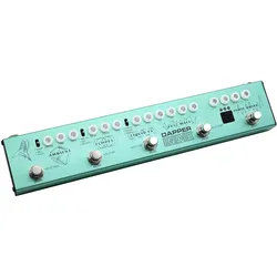 Valeton Dapper Indie (Gitarre), Effektpedal, Mehrfarbig, Türkis