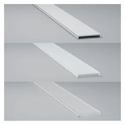 Synergy 21, LED Streifen, LED U-Profil zub ALU3535 Cover clear diffusor 20m Rolle (2000 cm, Indoor)