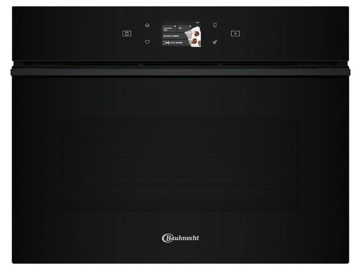 BAUKNECHT Einbau-Mikrowelle, Grill, Heißluft, Mikrowelle, Einfache Handhabung in schickem Design