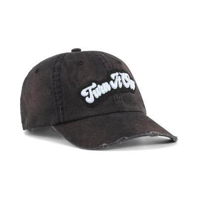 Flex Cap PUMA "Vintage Dad Cap Erwachsene", Gr. onesize, schwarz, Oberseite: 100% Baumwolle. Unteres Visier: 100% Baumwolle. Schweißband: 100% Baumwolle, unifarben, Caps