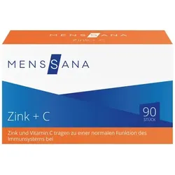 ZINK+C MensSana Lutschtabletten 90 St