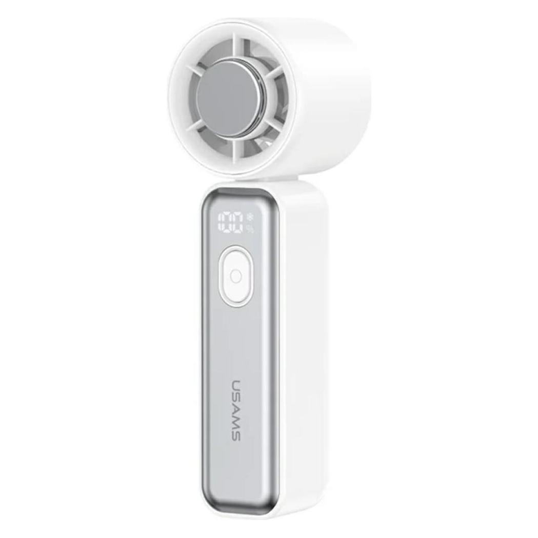 Usams Wentylator Wiatrak Ice-Cooling Digital High-Speed 2000mAh biały (Usa001780)