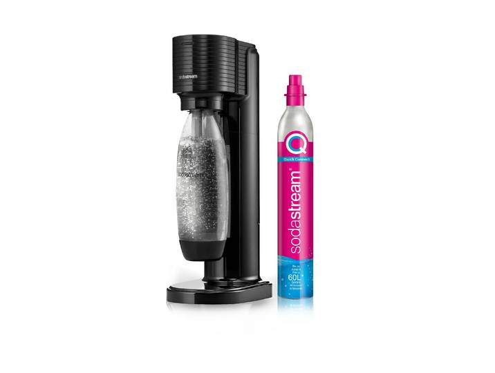 SODASTREAM Wassersprudler Gaia , schwarz, B:13,5cm H:43cm T:22cm, Wassersprudler, Wassersprudler