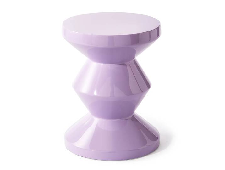 POLSPOTTEN - Zig Zag Hocker, flieder