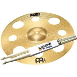 Meinl HCS16TRC Trash Crash 16 Becken mit Sticks (16", Becken), Becken