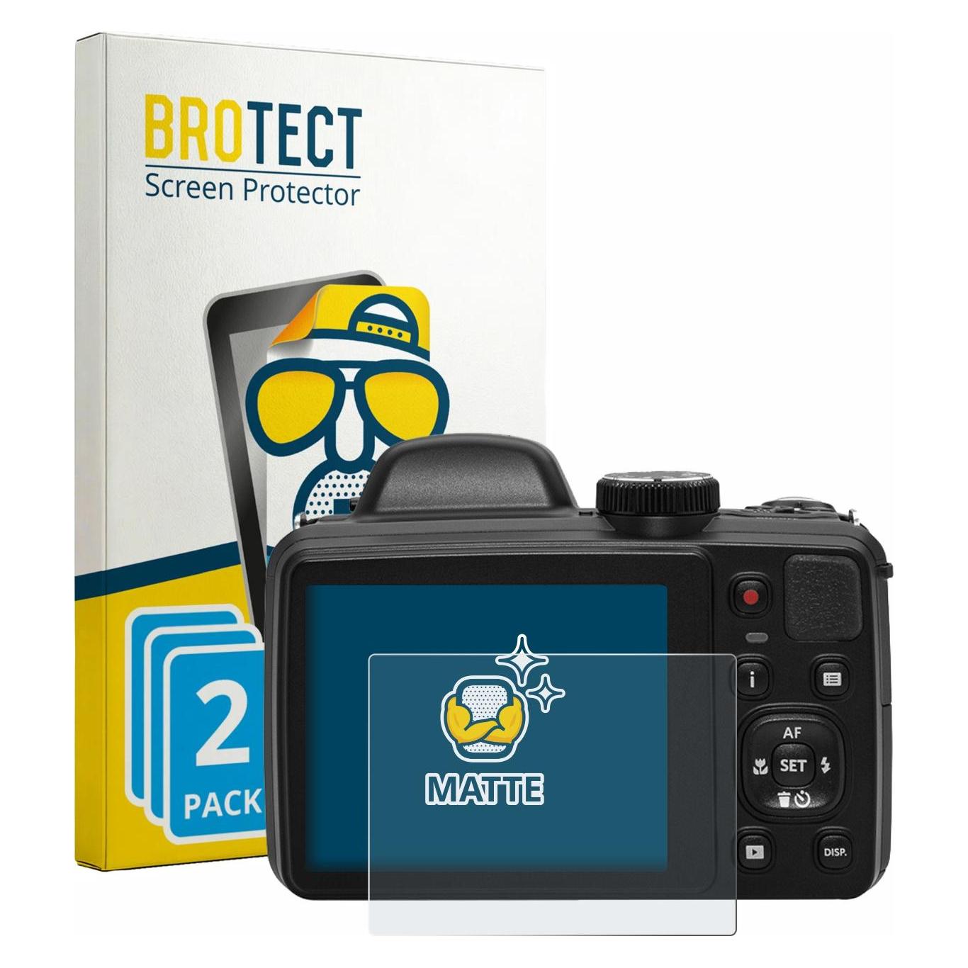 Brotect Entspiegelungsfolie für Kodak Pixpro AZ425 Displayschutz Displayschutzfolie Folie Matt (1963839)