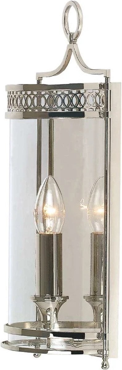 Elstead Lighting Guildhall LED Wandlamp - Polished Nickel