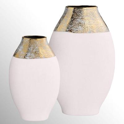 Crestview Collection Rue Oval Decorative Vases Set of Two, Set of Two, Blush