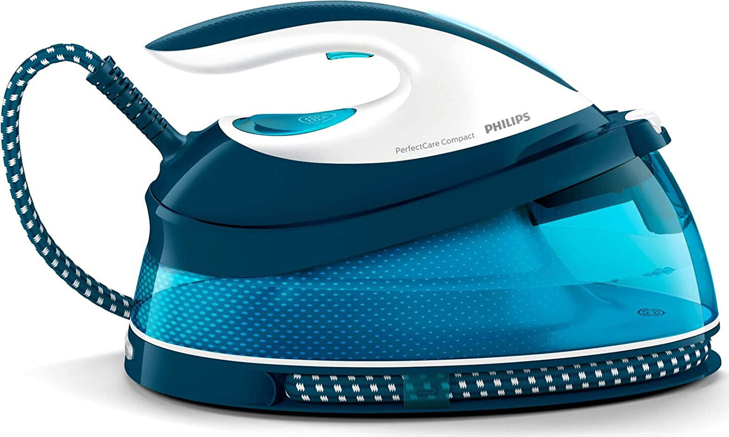 Philips Gc7840/20 Ferro Da Stiro Con Caldaia A Vapore Professionale Potenza 2400 Watt - Gc7840/20 Perfectcare Compact