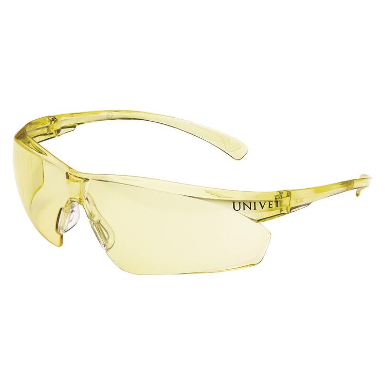 Univet Schutzbrille 505U EN 166, EN 170 Bügel gelb Polycarbonat (505U030019)