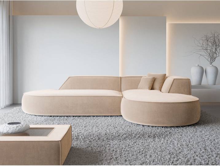 Couch Monterola Lounge L-Form in Stoff