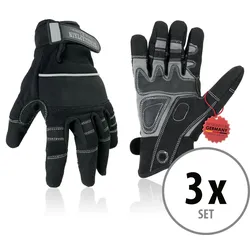 Stagecaptain RGL-5F Rigger Handschuhe Größe L 3x Set