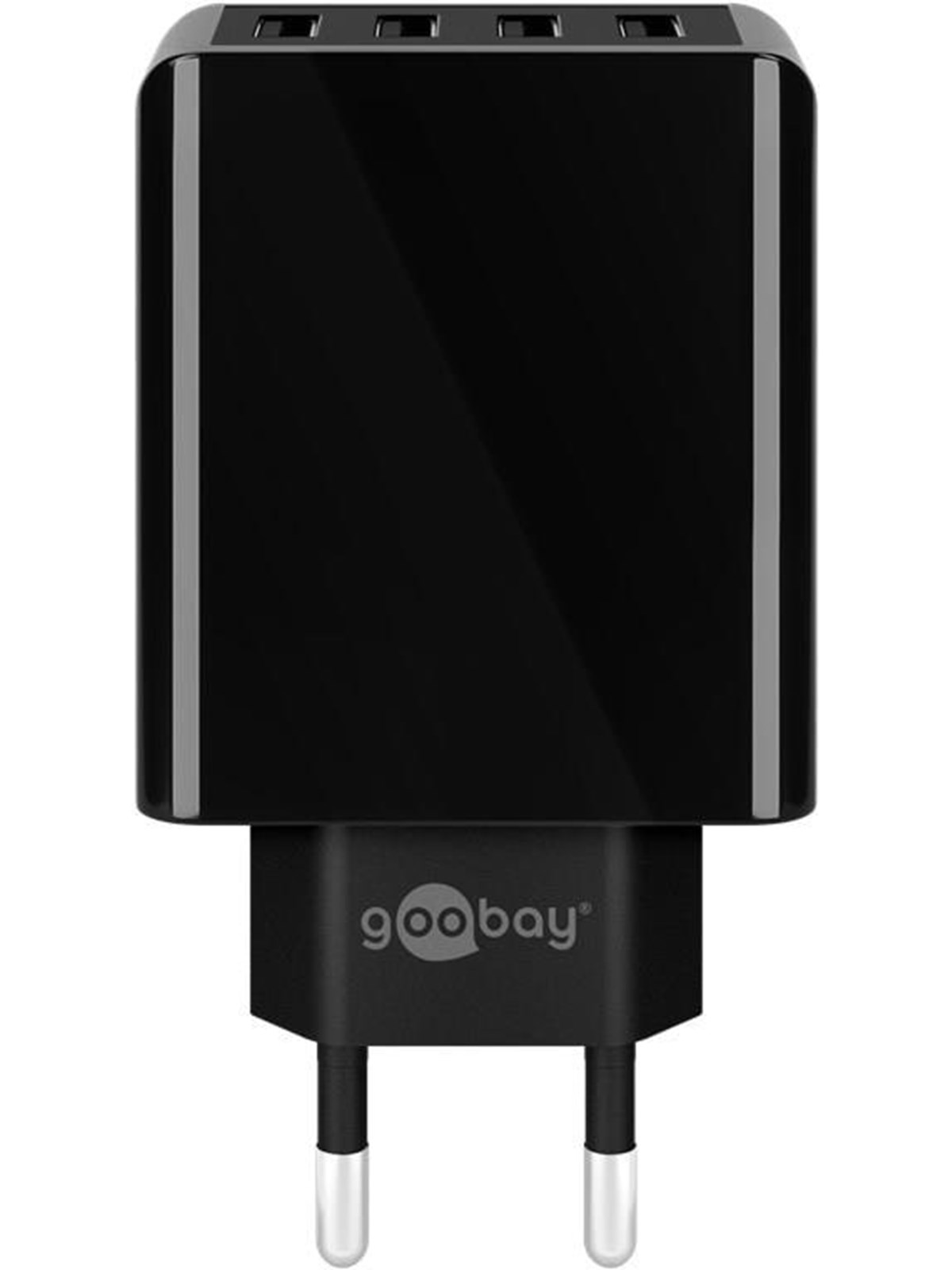 Pro 4-way USB charger (30W) black