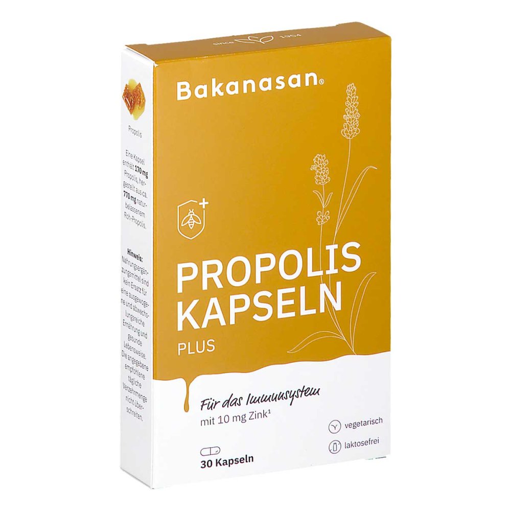 Hansa Naturheilmittel GmbH Bakanasan Propolis Kapseln plus 16663056