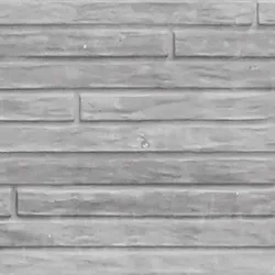Beckers Betonzaun Standard Motiv Toscana grau Steinoptik
