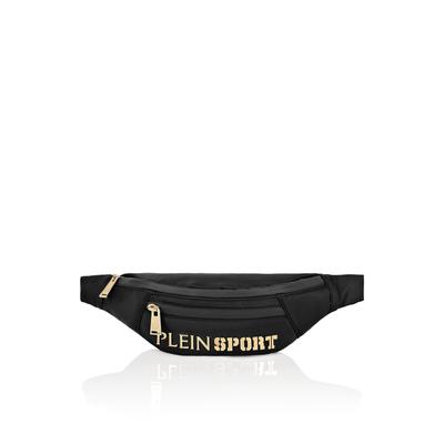 Beuteltasche PLEIN SPORT "Gürteltasche", Damen, 0293, schwarz, lightgold, Taschen Beuteltasche