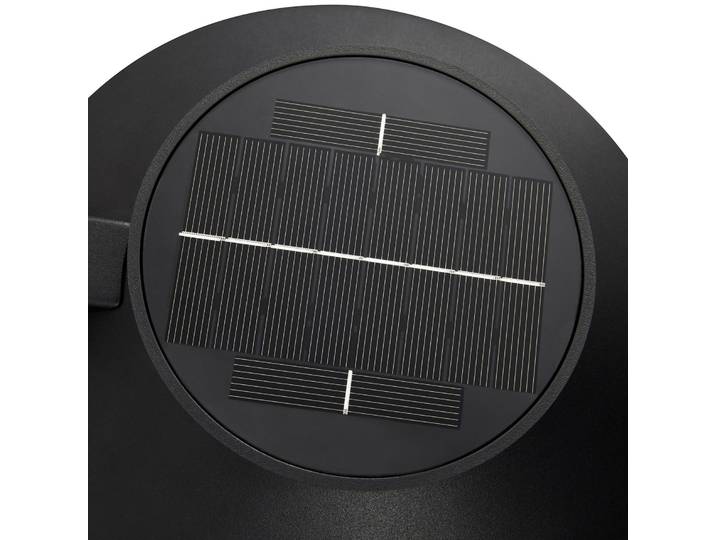 Justina Solar Außenwandleuchte Black - Nordlux - Modern - Metall - Einflammig