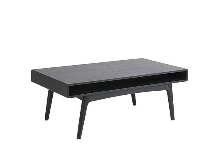 AC Design Furniture Monika Couchtisch, B 130 x H 50 x T 70 cm, schwarz, MDF, 1 Stück