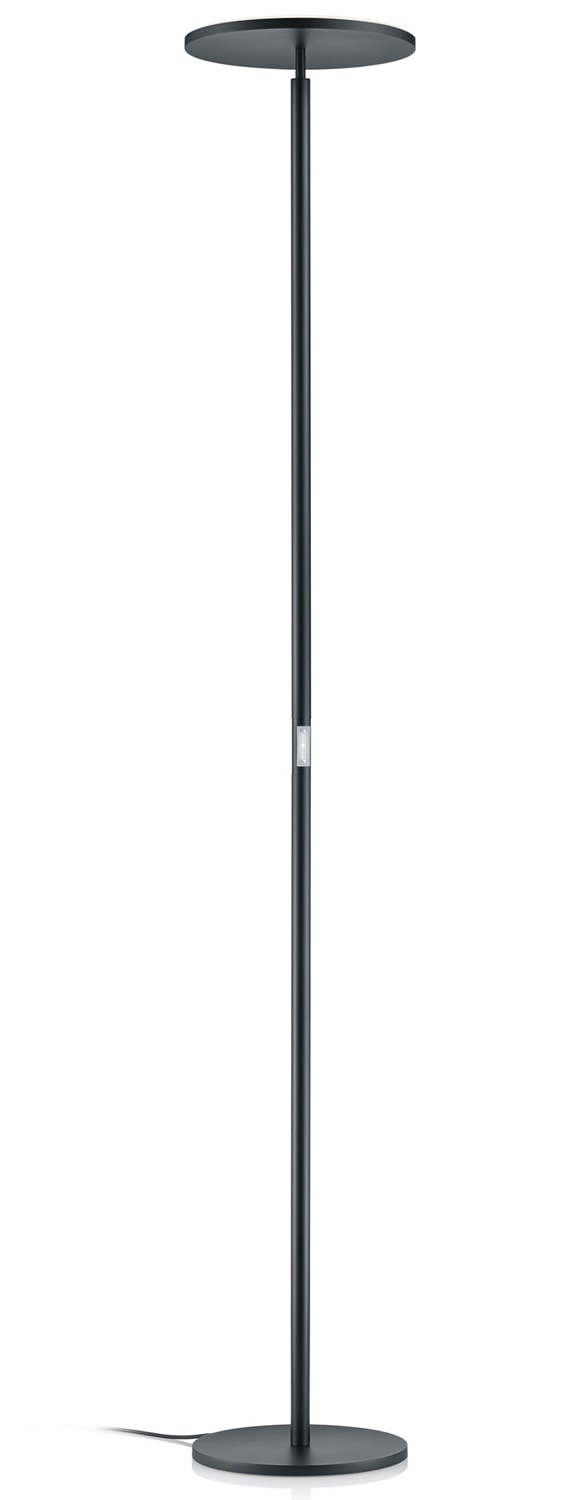 GKS Knapstein LED-Deckenfluter AURA (mit Gestensensor) schwarz 41.973.07 4250035825420