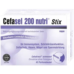 Cefasel 200 Nutri Stix Granulat 42 St