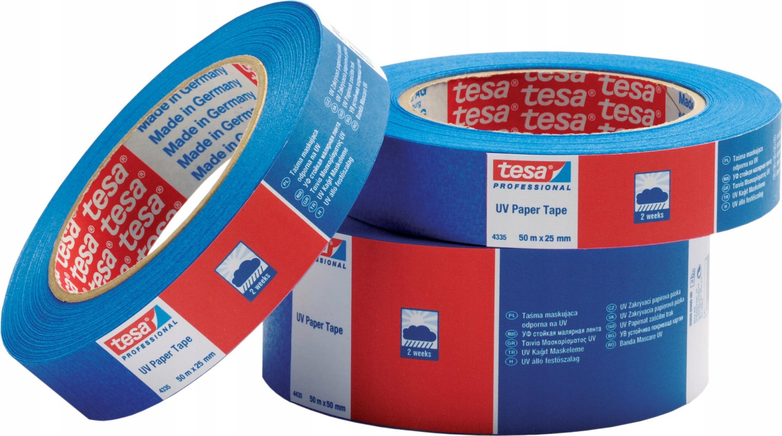 tesa Buitenmaskeertape, 50 meter x 25 mm