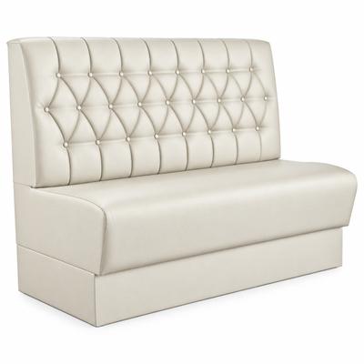 RIVOR Möbel Dinerbank Elegance 110 cm Kunstleder Lotos Weiß 8201