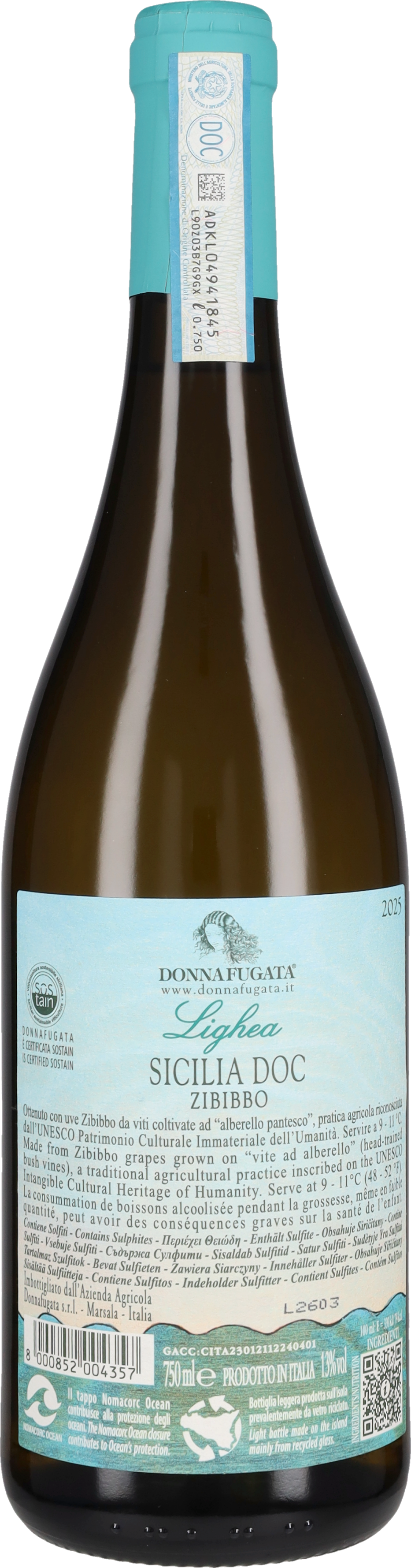 Zibibbo Secco 'Lighea' Donnafugata 2025
