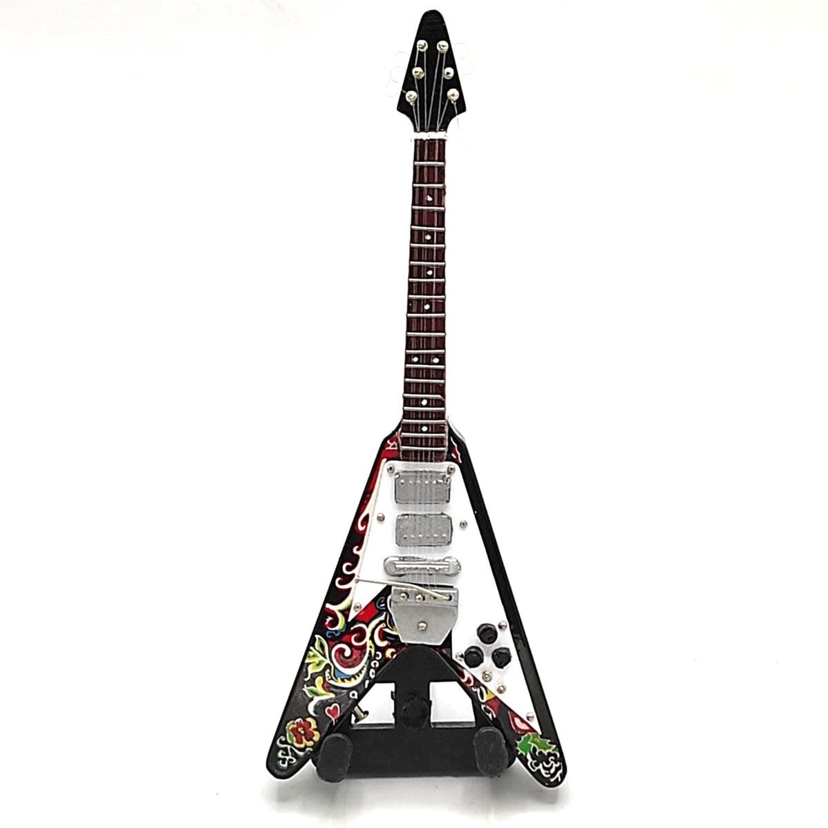 Miniatuur Jimi Hendrix Gitaar Decoratie - 15 cm