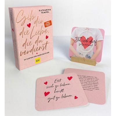 Gib dir die Liebe, die du verdienst - Das Kartenset zum SPIEGEL Bestseller, Taschenbuch von Katharina Tempel, Gräfe und Unzer Verlag GmbH,