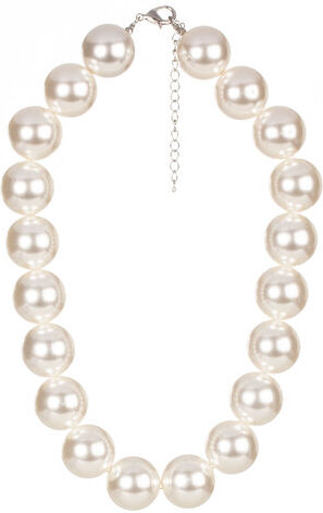 Perlen-Kette, creme