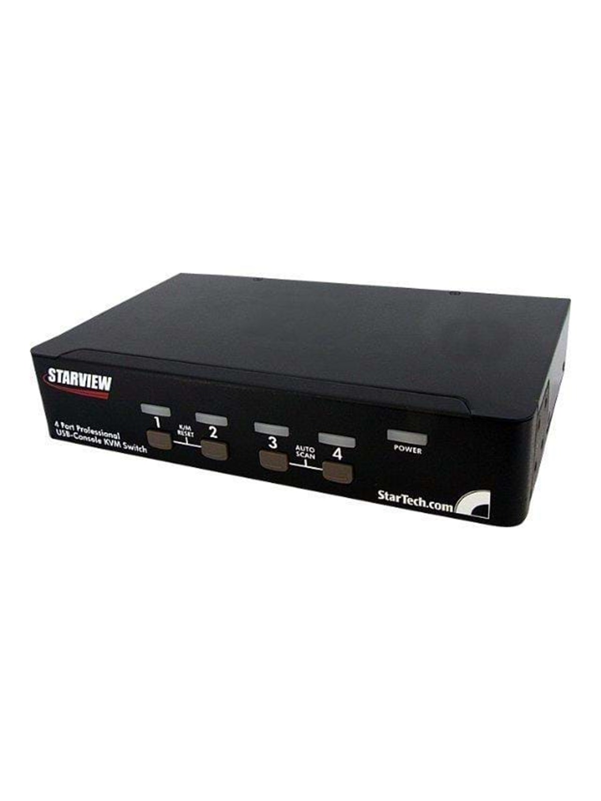 StarTech.com 4 Port USB DisplayPort KVM Switch mit Audio - KVM / Audio / USB Switch - 4 Anschlüsse