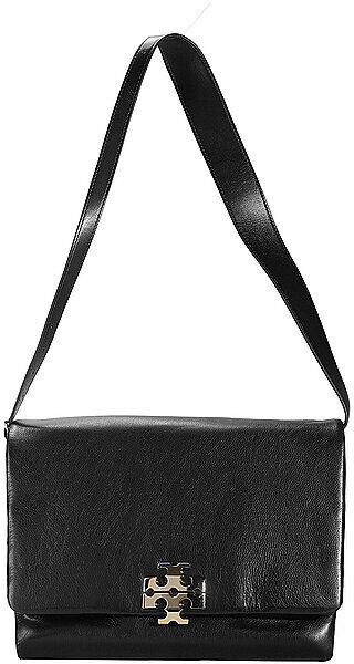 TORY BURCH Ledertasche - Schultertasche CHARLIE RUNWAY Large schwarz W