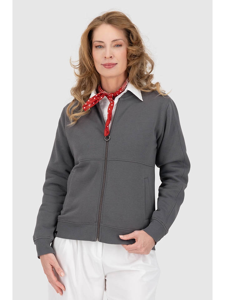 alife and kickin Sweatjacke in Grau - M