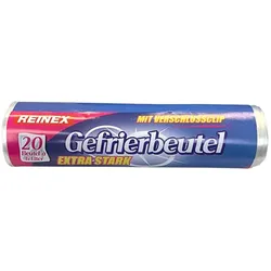 Gefrierbeutel Reinex 6 L 20 Stück auf der Rolle