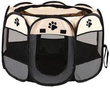 Inspired Living Foldable Pet Tent Portable Outdoor Dog Kennel And Cat Playpen b