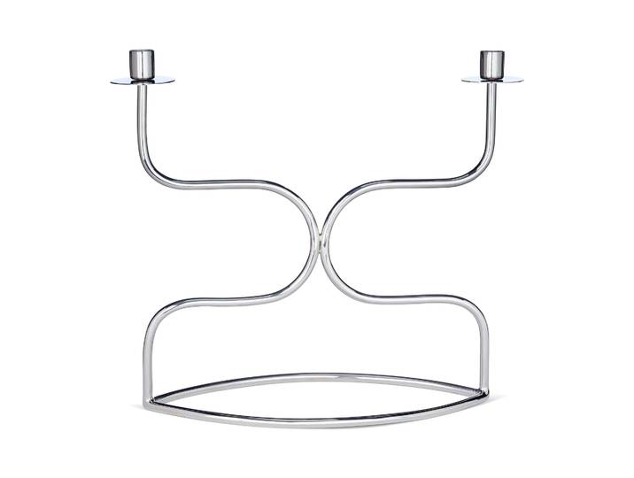 Classic Collection Bougeoir candelabra duett Laiton nickelé