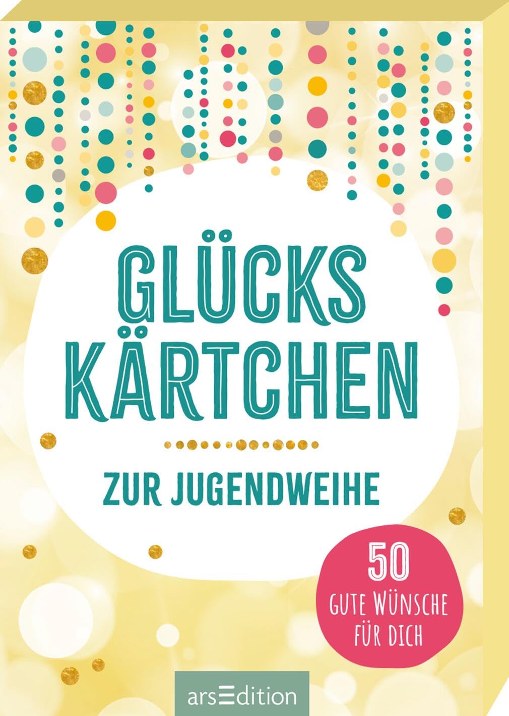 Glückskärtchen zur Jugendweihe: 50 gute Wünsche für dich Inspirierende Texte für den neuen Lebensabschnitt - Preis vom 09.10.2026 07:28:09 h
