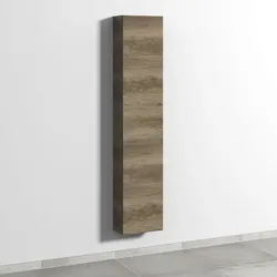 Sanipa 3way Hochschrank mit 1 Tür, Eiche-Nebraska SM16337