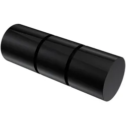 ENDSTÜCKE FÜR GARDINENSTANGEN 20 mm Ø, Elanto Schwarz, Packung 2 Stück