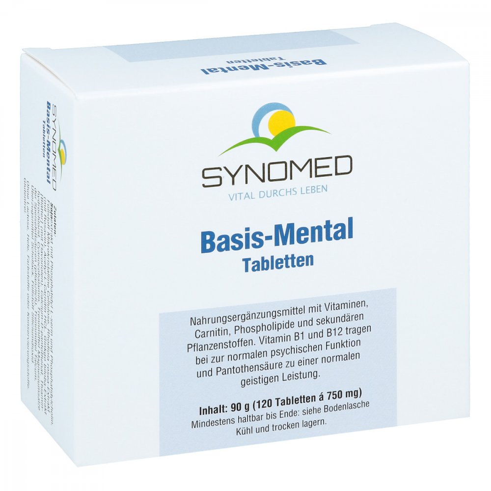 Synomed GmbH Basis Mental Tabletten 09423989