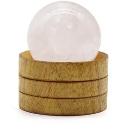 Gemstone Sphere 40mm - Clear Quartz with Stand